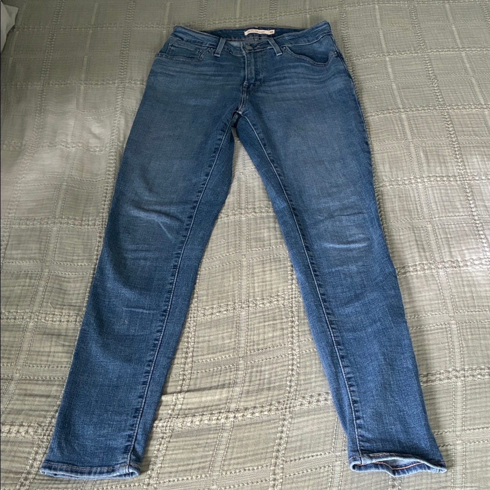 Levi's Women's Dark Blue Skinny Jeans